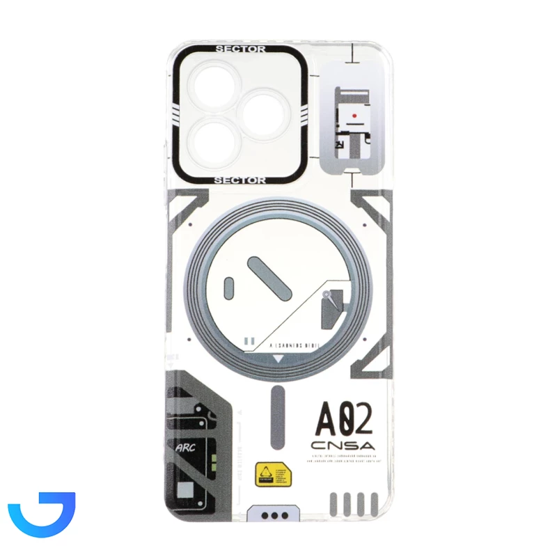 قیمت و خرید قاب ژله ای طرح دار SECTOR مدل Realme C53 / C51 / Note 50 | فروشگاه آریا