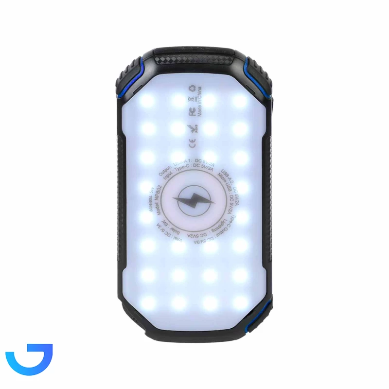 قیمت و خرید پاوربانک خورشیدی نیتو مدل NPB02 ظرفیت 20000میلی آمپر ساعت | فروشگاه آریا