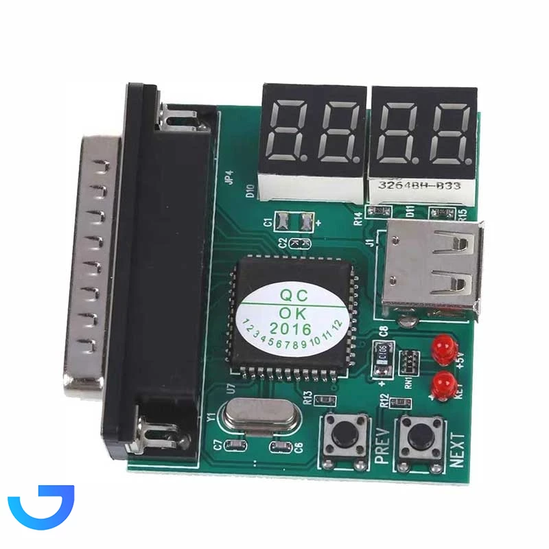 کارت دیباگر مادربرد مدل netpil D904 نمای ۲
