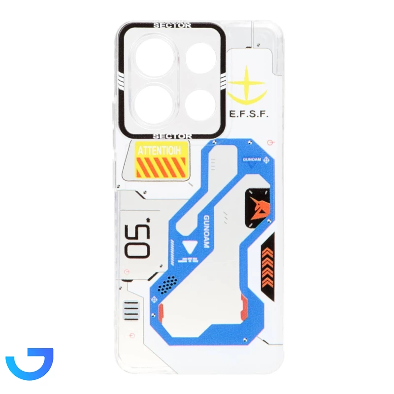 قیمت و خرید قاب ژله ای طرح دار SECTOR مدل Xiaomi Redmi Note 13 4G | فروشگاه آریا