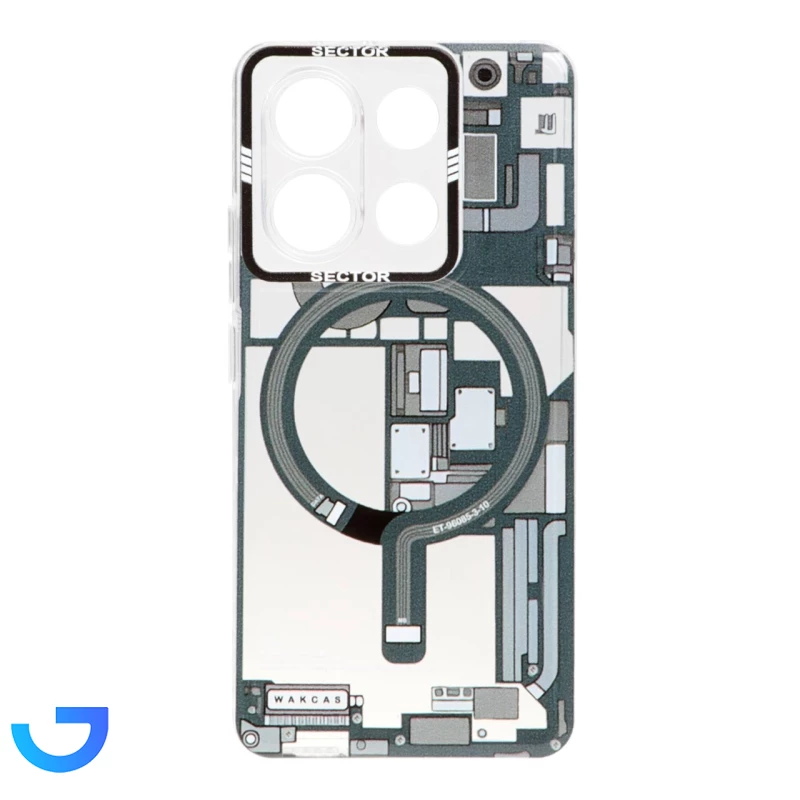 قیمت و خرید قاب ژله ای طرح دار SECTOR مدل Xiaomi Redmi Note 13 4G | فروشگاه آریا