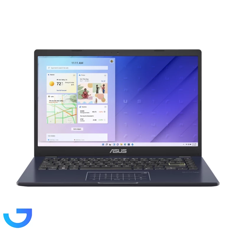 لپ تاپ 14 اینچی ایسوس مدل Vivobook E410KA Celeron N4500 4GB 64+128GB SSD Intel نمای ۲