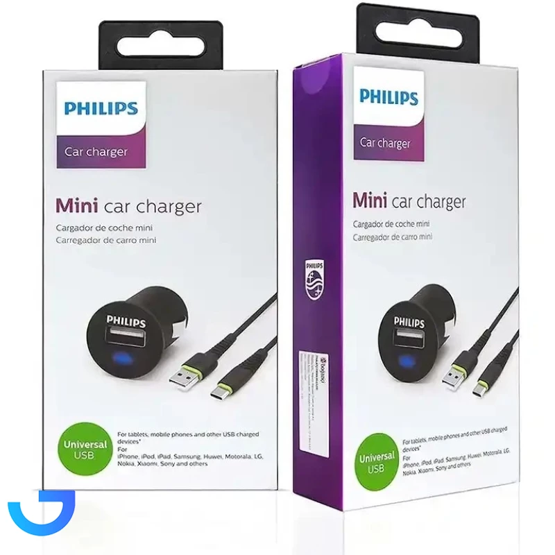 قیمت و خرید شارژر فندکی فیلیپس 10Wوات مدل Philips DLP2520C | فروشگاه آریا قیمت و خرید شارژر فندکی فیلیپس 10Wوات مدل Philips DLP2520C | فروشگاه آریا