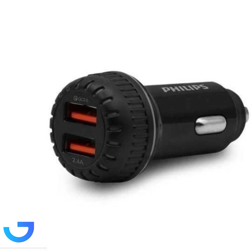 قیمت و خرید شارژر فندکی فیلیپس 18 وات مدل DLP4522 | فروشگاه آریا قیمت و خرید شارژر فندکی فیلیپس 18 وات مدل DLP4522 | فروشگاه آریا