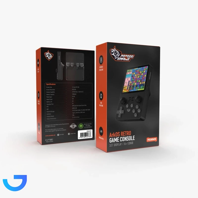 قیمت و خرید کنسول بازی Porodo Arkos Retro مدل PDX623 | فروشگاه آریا