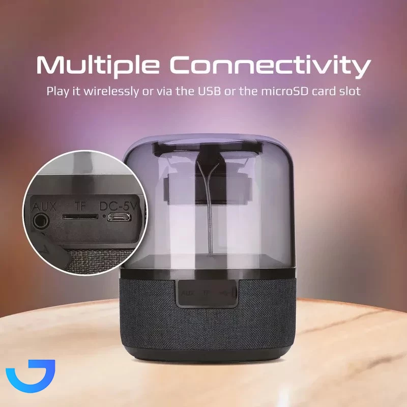 قیمت و خرید اسپیکر بلوتوثی قابل حمل پرومیت مدل GLITZ-L | فروشگاه آریا