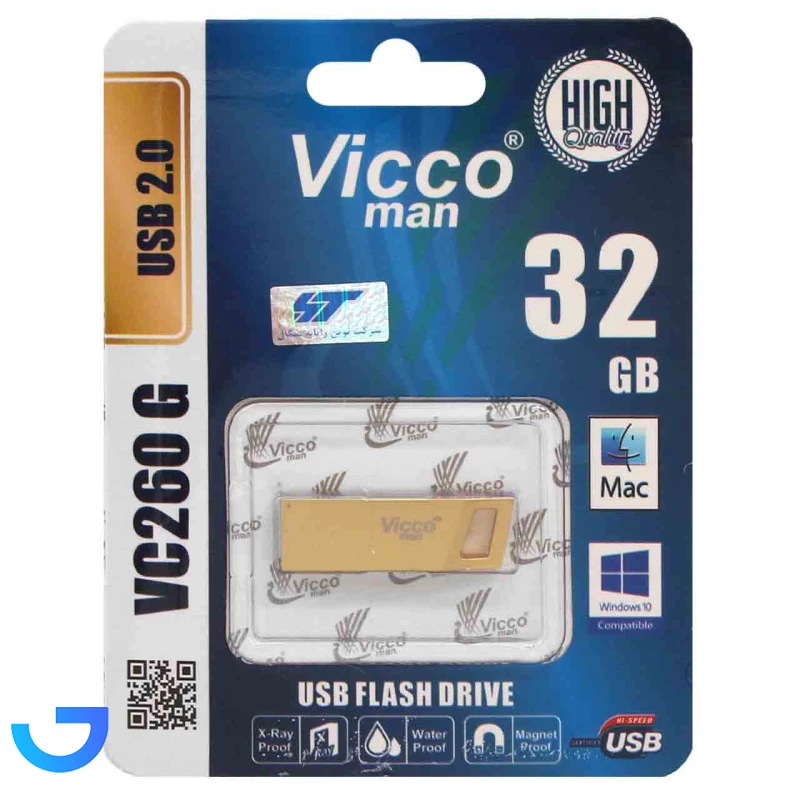 فلش مموری ویکومن مدل VC260 ظرفیت 32 گیگابایت نمای ۲