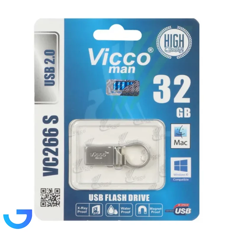 قیمت و خرید فلش مموری Viccoman مدل VC266  ظرفیت 32 گیگابایت | فروشگاه آریا