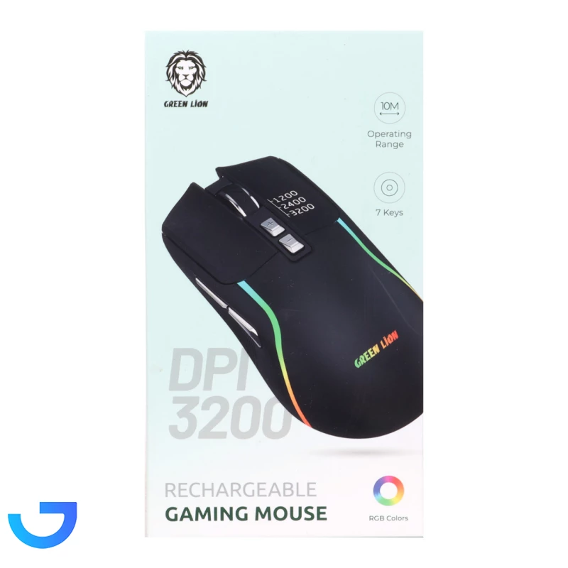 قیمت و خرید ماوس بی سیم گیمینگ Green Lion مدل GNRM5RGMSEBK | فروشگاه آریا قیمت و خرید ماوس بی سیم گیمینگ Green Lion مدل GNRM5RGMSEBK | فروشگاه آریا