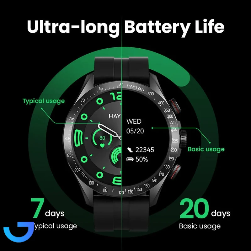 قیمت و خرید ساعت هوشمند هایلو مدل Solar Pro | فروشگاه آریا