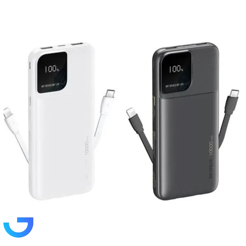 قیمت و خرید پاور بانک ریمکس مدل RPP-657 طرفیت 10000 میلی آمپر ساعت | فروشگاه آریا