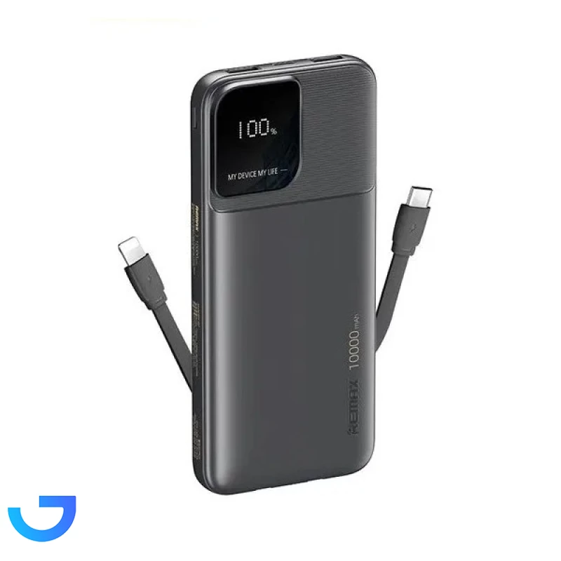قیمت و خرید پاور بانک ریمکس مدل RPP-657 طرفیت 10000 میلی آمپر ساعت | فروشگاه آریا