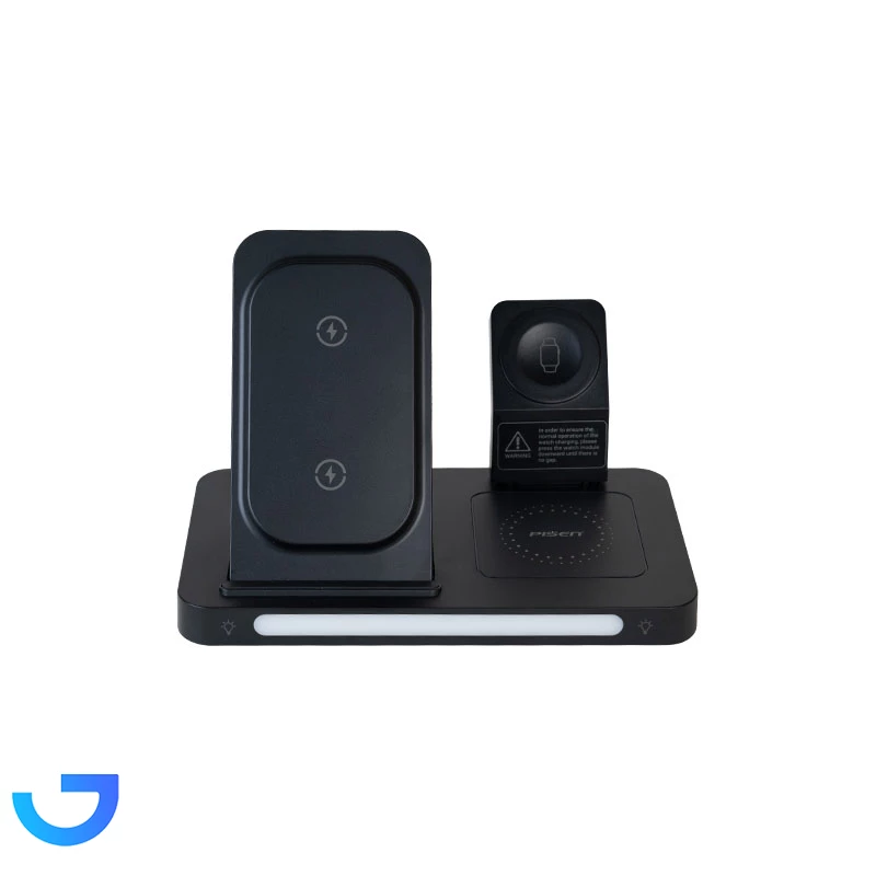 قیمت و خرید شارژر بی سیم 30 وات پایزن مدل (XY-C56 (3in 1 | فروشگاه آریا