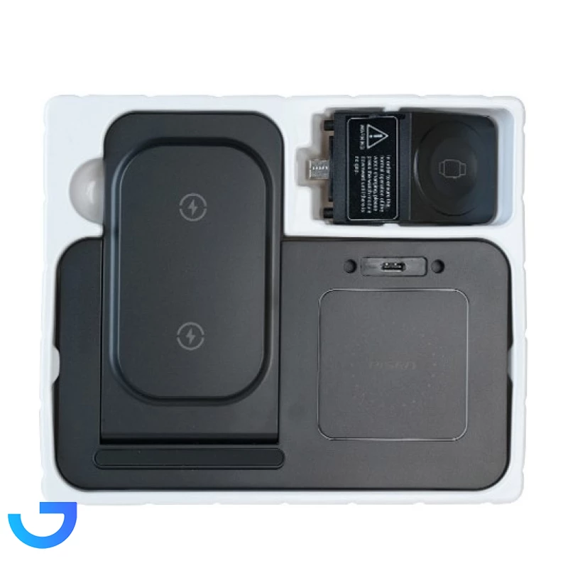 قیمت و خرید شارژر بی سیم 30 وات پایزن مدل (XY-C56 (3in 1 | فروشگاه آریا