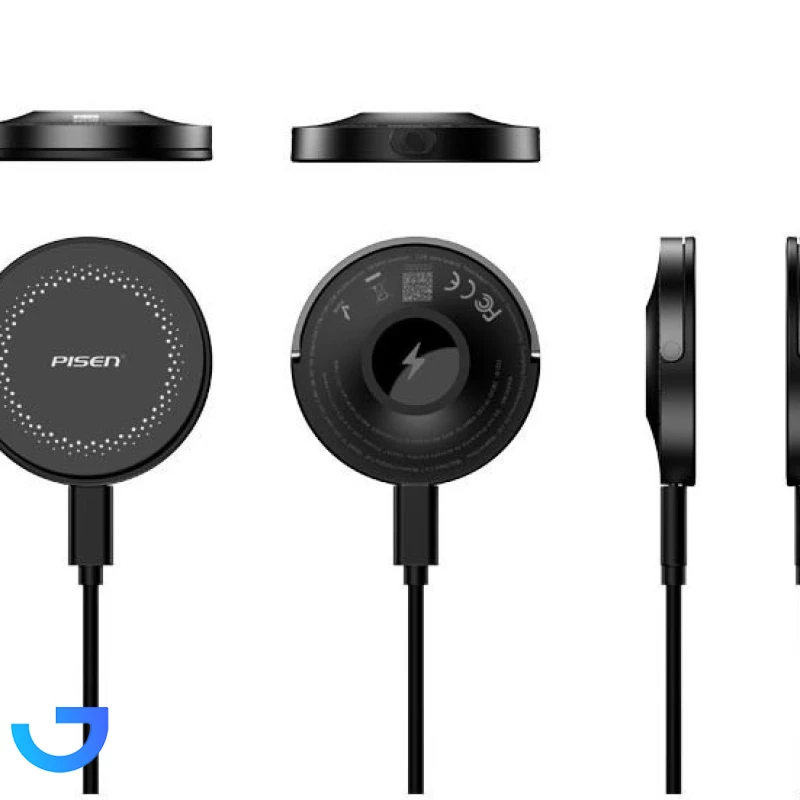 قیمت و خرید شارژر بی سیم 15 وات پایزن مدل (TP-C43 (2 in 1 | فروشگاه آریا