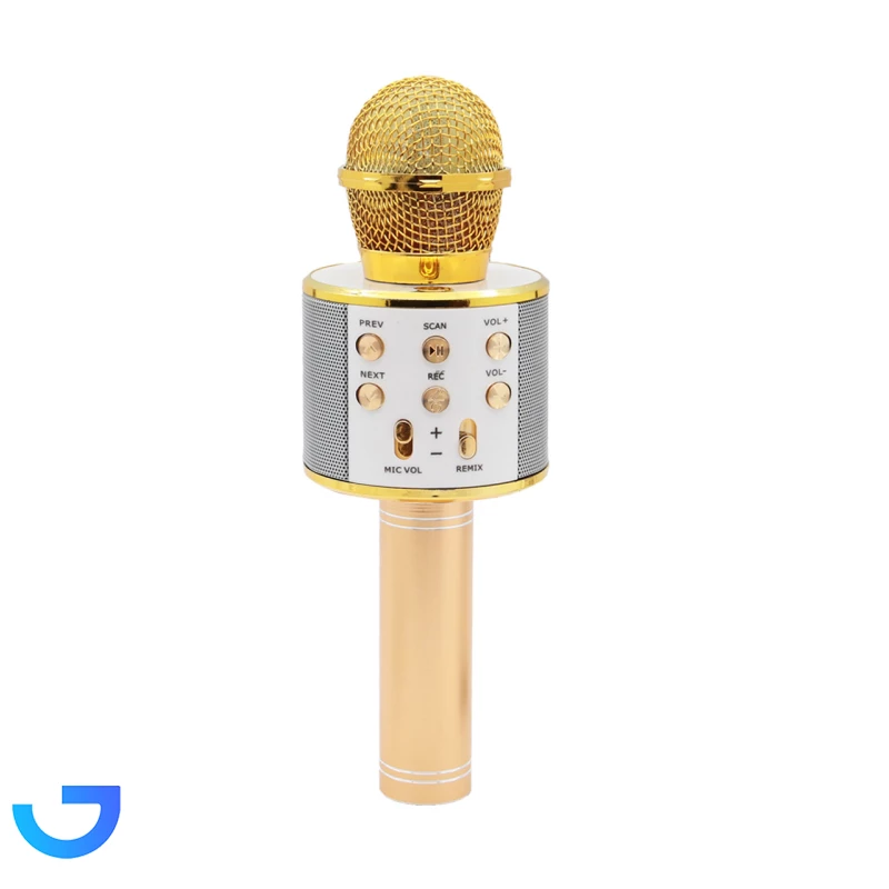 قیمت و خرید اسپیکر میکروفون باتری بزرگ مدل WS-858 | فروشگاه آریا