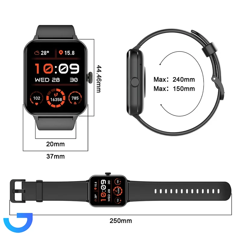 قیمت و خرید ساعت هوشمند بلک ویو مدل R50 | فروشگاه آریا