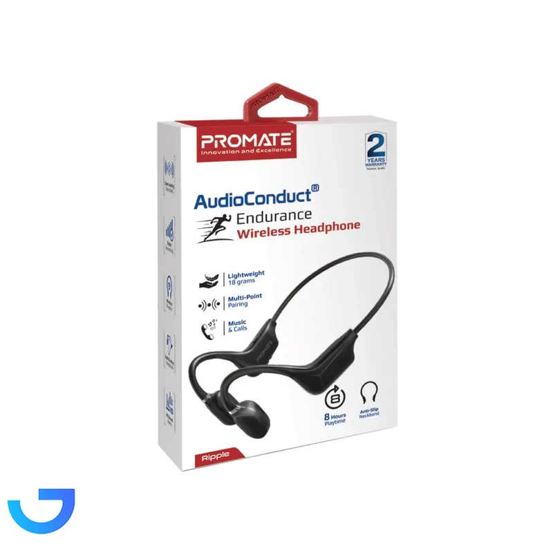 قیمت و خرید هندزفری گردنی بی سیم Promate مدل Ripple | فروشگاه آریا