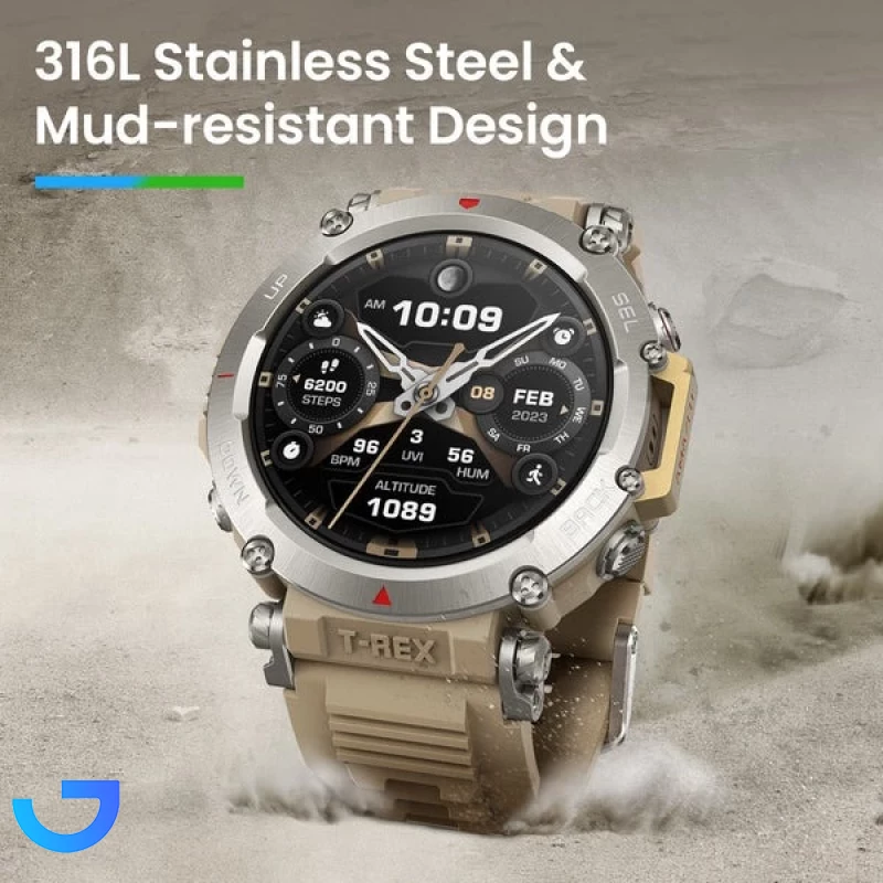 قیمت و خرید ساعت هوشمند امیزفیت مدل T-REX ULTRA | فروشگاه آریا