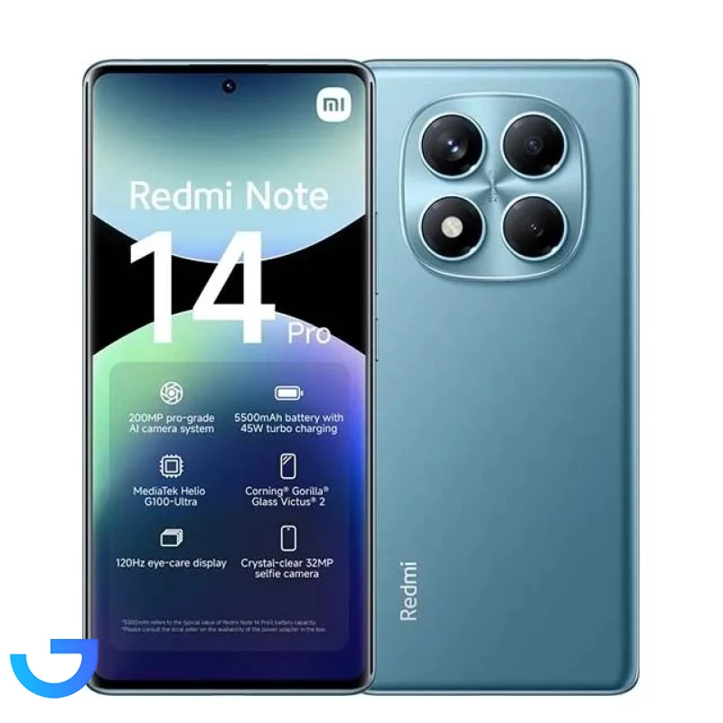 قیمت و خرید گوشی موبایل  شیائومی مدل  Redmi Note 14 Pro 4G  دو سیم کارت حافظه 256 رم 8 گیگابایت - نسخه گلوبال | فروشگاه آریا