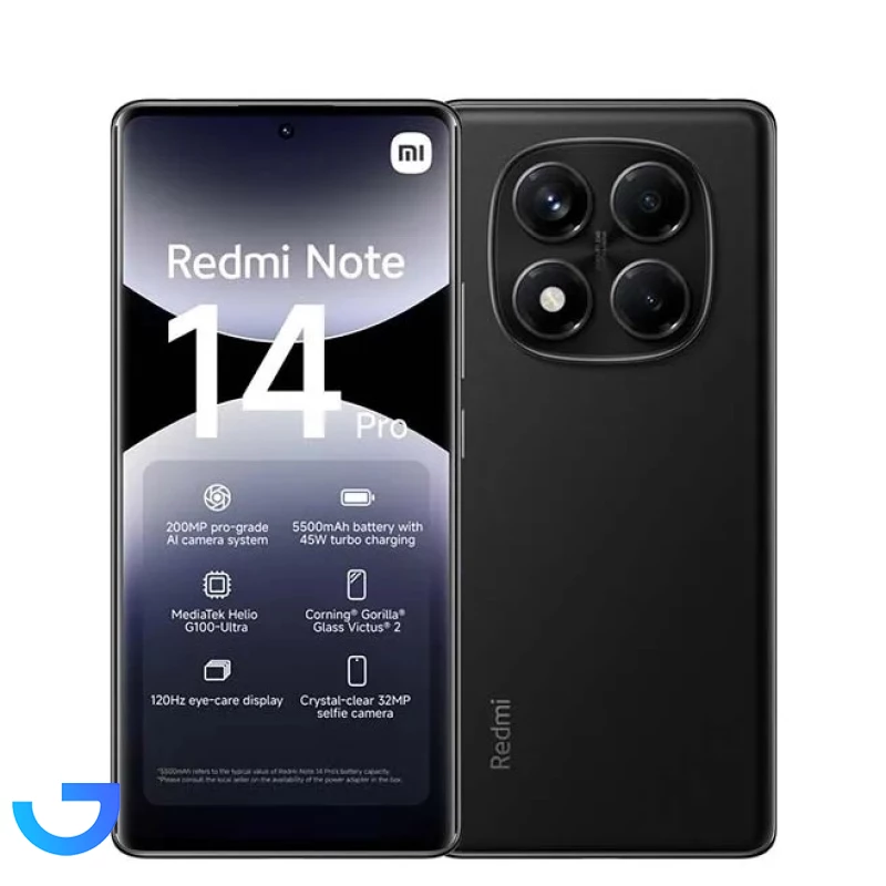 قیمت و خرید گوشی موبایل  شیائومی مدل  Redmi Note 14 Pro 4G  دو سیم کارت حافظه 256 رم 8 گیگابایت - نسخه گلوبال | فروشگاه آریا