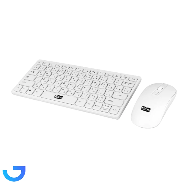 قیمت و خرید مینی کیبورد و ماوس بی سیم Exon مدل K120 | فروشگاه آریا