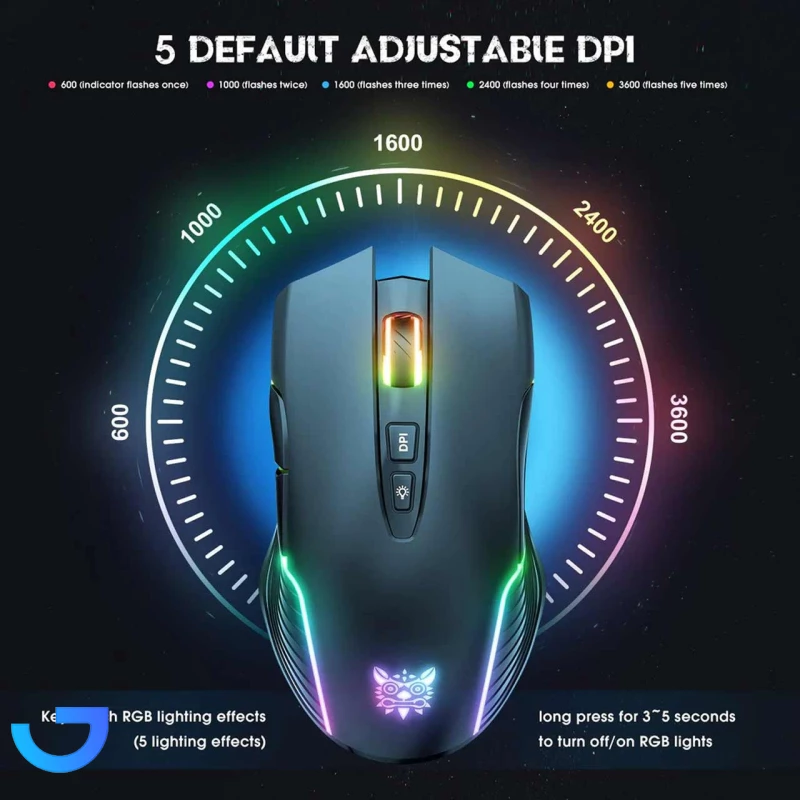 قیمت و خرید ماوس بی سیم گیمینگ Onikuma مدل CW905 | فروشگاه آریا