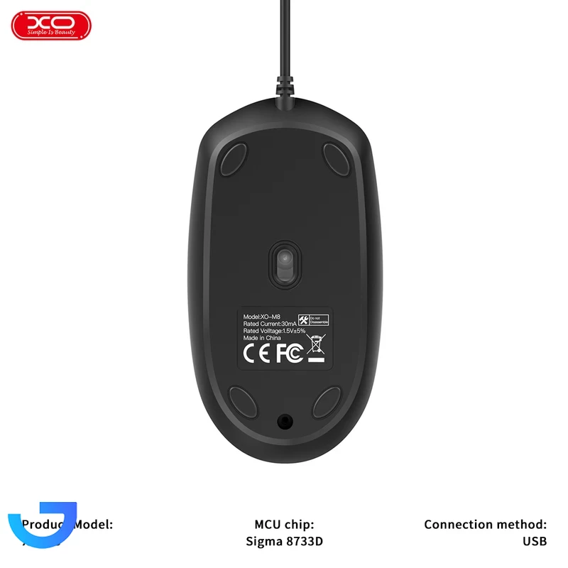 قیمت و خرید ماوس ایکس او مدل XO-M8 | فروشگاه آریا