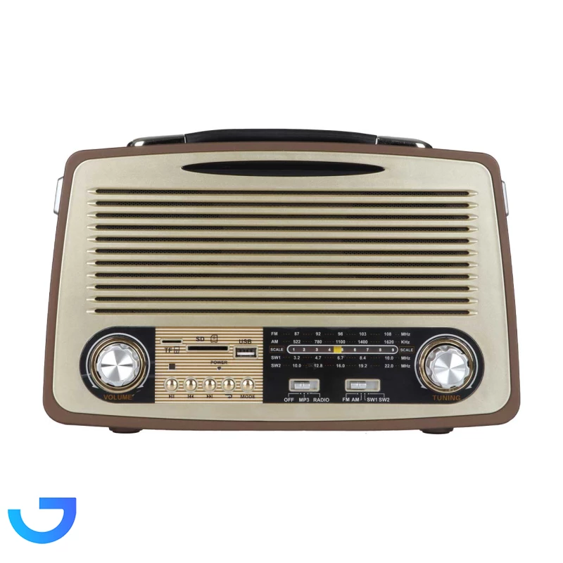 اسپیکر رادیو کلاسیک Kemai مدل MD-1700BT نمای ۲