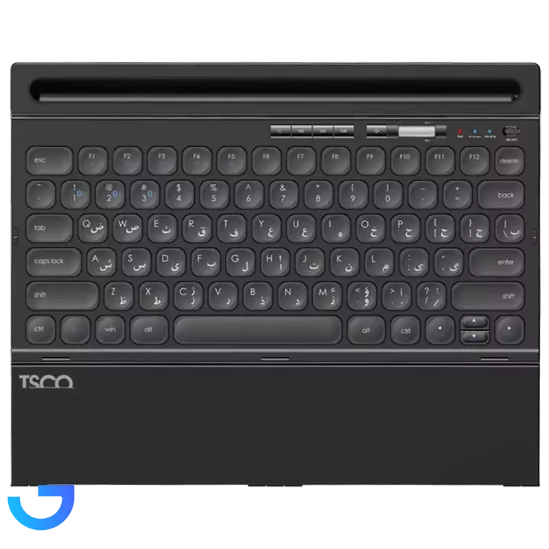 کیبورد بلوتوثی تسکو مدل TK 7321BT نمای ۲