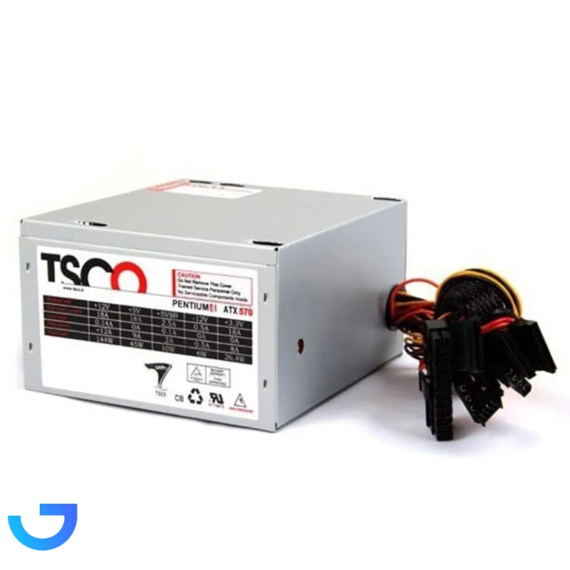 قیمت و خرید منبع تغذیه کامپیوتر تسکو مدل TP 570N با توان 230 وات | فروشگاه آریا
