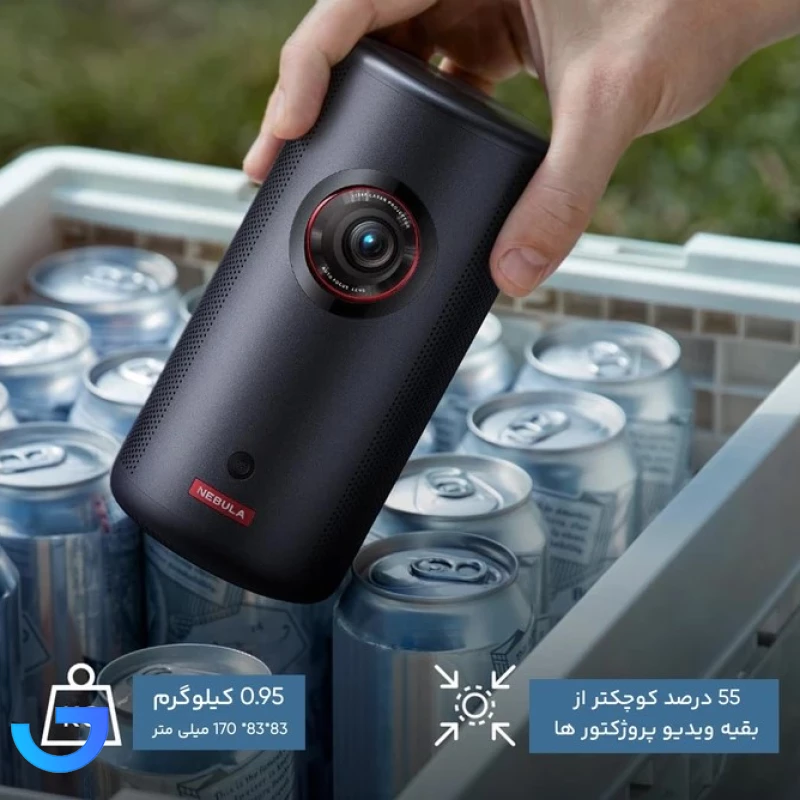 قیمت و خرید پروژکتور نبولا انکر مدل Anker NEBULA Capsule 3 Laser D2426 | فروشگاه آریا