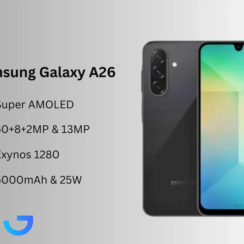 قیمت و خرید گوشی موبایل سامسونگ  مدل Samsung A26 5G  دوسیم کارت ظرفیت 128 رم 8 گیگابایت | فروشگاه آریا