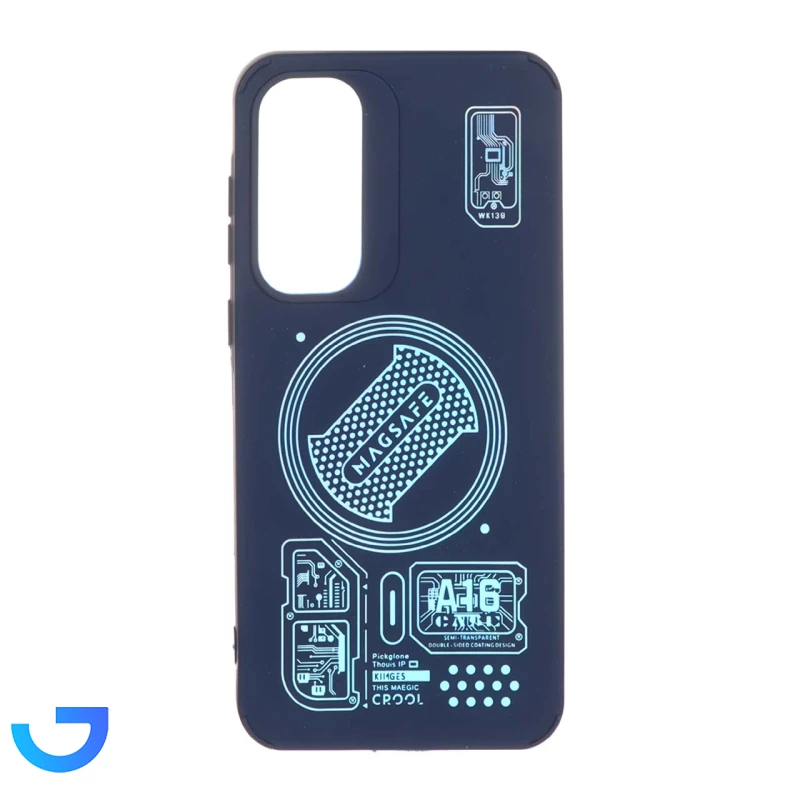 قیمت و خرید قاب طرح سیلیکون هولوگرامی طرح مگ سیف Samsung Galaxy A55 | فروشگاه آریا