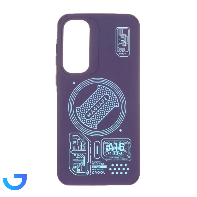 قیمت و خرید قاب طرح سیلیکون هولوگرامی طرح مگ سیف Samsung Galaxy A55 | فروشگاه آریا