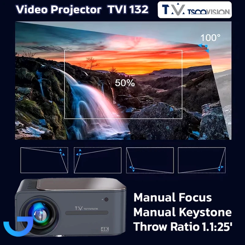 قیمت و خرید ویدئو پروژکتور تسکو مدل TSCO TVI 132 | فروشگاه آریا