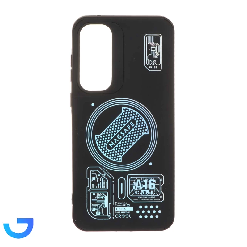 قیمت و خرید قاب طرح سیلیکون هولوگرامی طرح مگ سیف Samsung Galaxy A55 | فروشگاه آریا