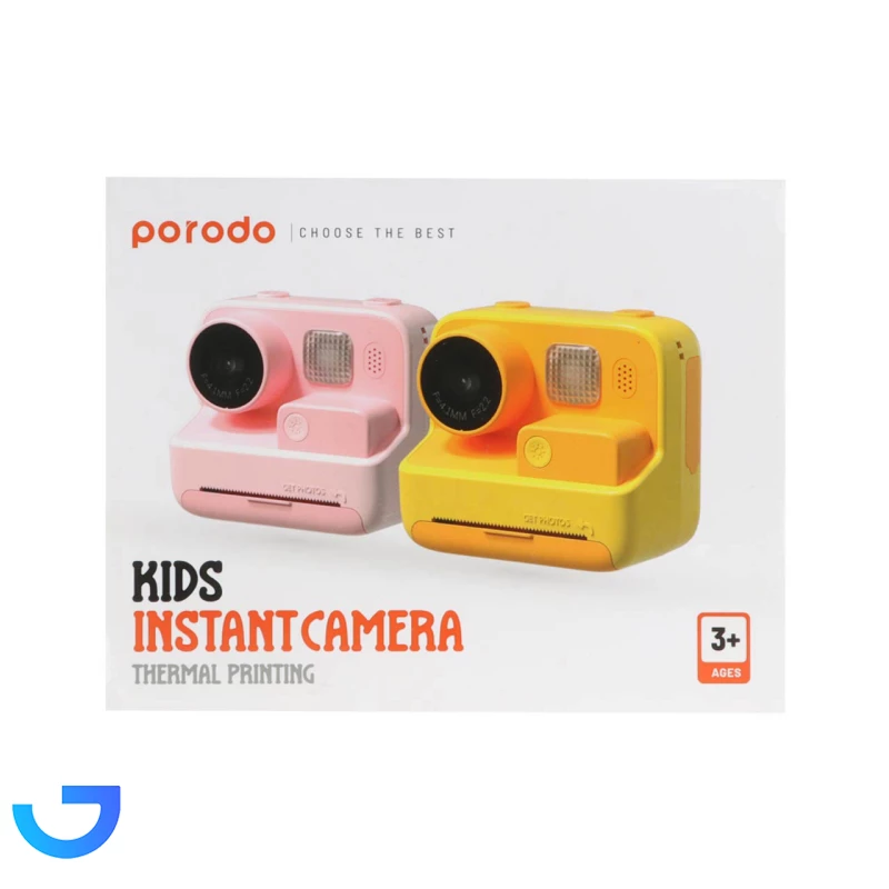 قیمت و خرید دوربین دیجیتال کودکان Porodo Kids instant camera مدلPD-KDPNC-YL | فروشگاه آریا