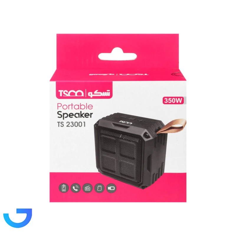 قیمت و خرید اسپیکر بلوتوثی قابل حمل تسکو مدل TS 23001 | فروشگاه آریا