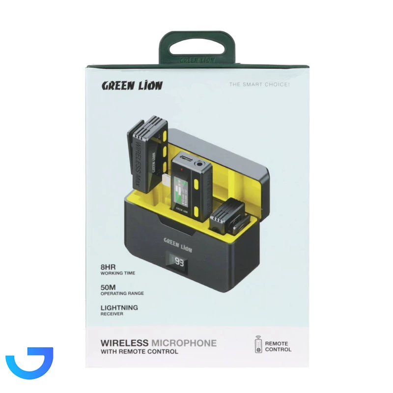 قیمت و خرید میکروفون بی سیم Green Lion مدل GNWMICRLGBK Lightning | فروشگاه آریا