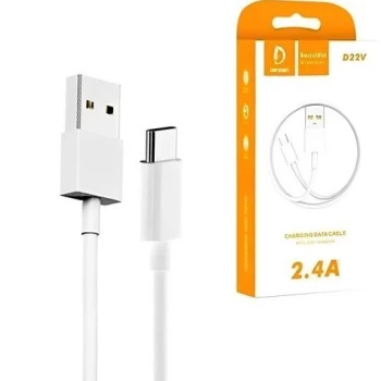 کابل شارژ سریع تایپ سی دنمن D22V(کابل شارژ فستDENMEN Type-c) | فروشگاه آریا