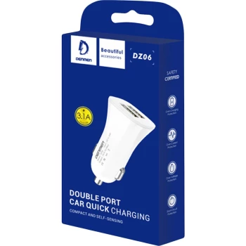 شارژر فندکی فست شارژ Vdenmenv DZ06 3.1A 15.5W | فروشگاه آریا