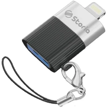 تبدیل OTG یو اس بی به آیفون،استوریا مدل ST-T1 | فروشگاه آریا