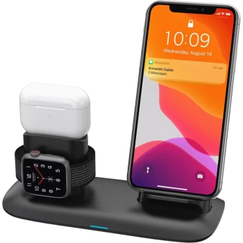 شارژر وایرلس 27 وات پرودو مدل 4- in- 1 Slim Charging Base PD- W02 | فروشگاه آریا