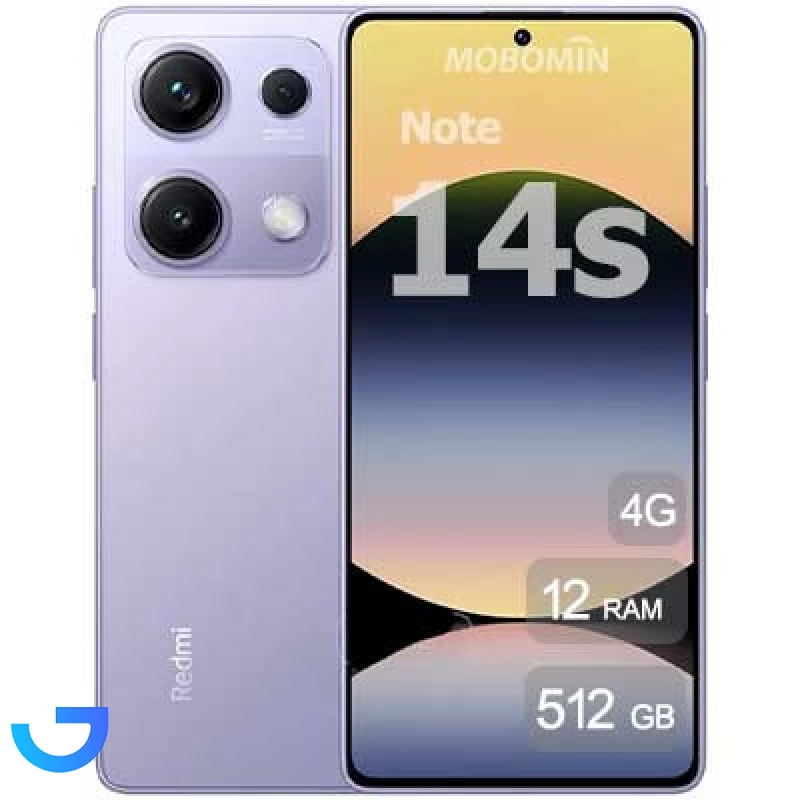 گوشی موبایل شیائومی مدل Redmi Note14S 4G دوسیم کارت رم 12 حافظه 512گیگابایت نمای ۲