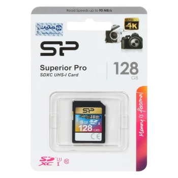 مخصوص دوربین عکاسی-Silicon Power U3 Superior PRO SDXC 90MB/S-128GB | فروشگاه آریا