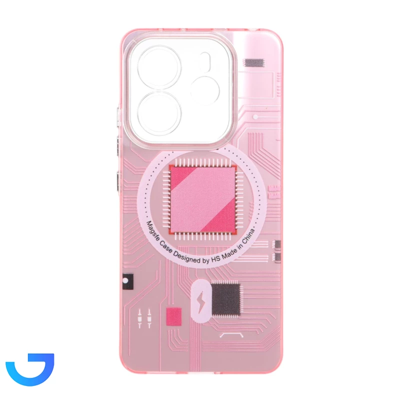 قیمت و خرید قاب طرح الکترونیک محافظ لنز شفاف Xiaomi Redmi Note 14 4G | فروشگاه آریا