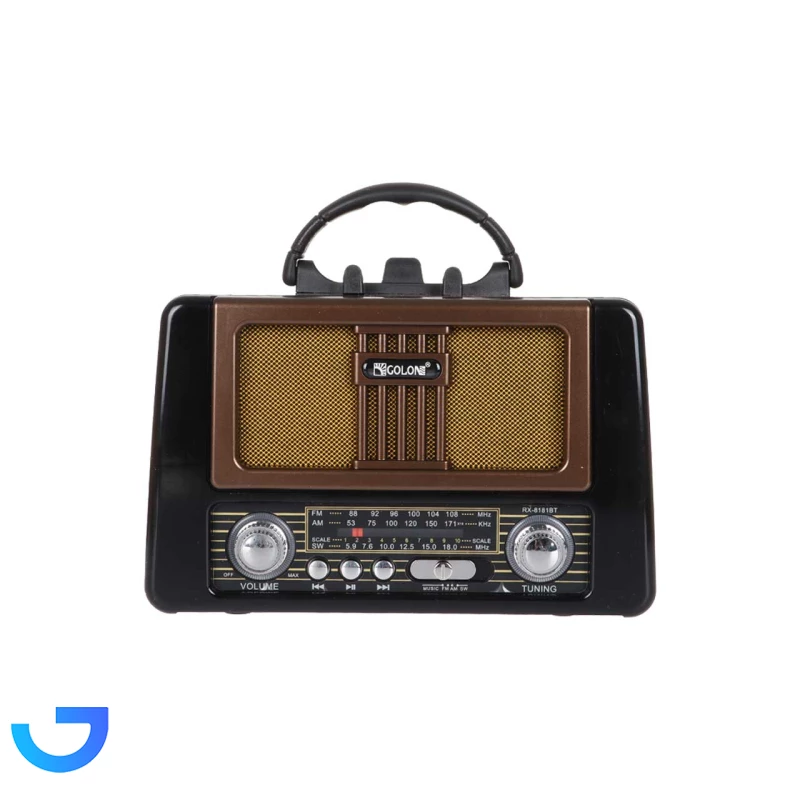 قیمت و خرید رادیو اسپیکر گولون مدل Golon RX-8181BT | فروشگاه آریا قیمت و خرید رادیو اسپیکر گولون مدل Golon RX-8181BT | فروشگاه آریا