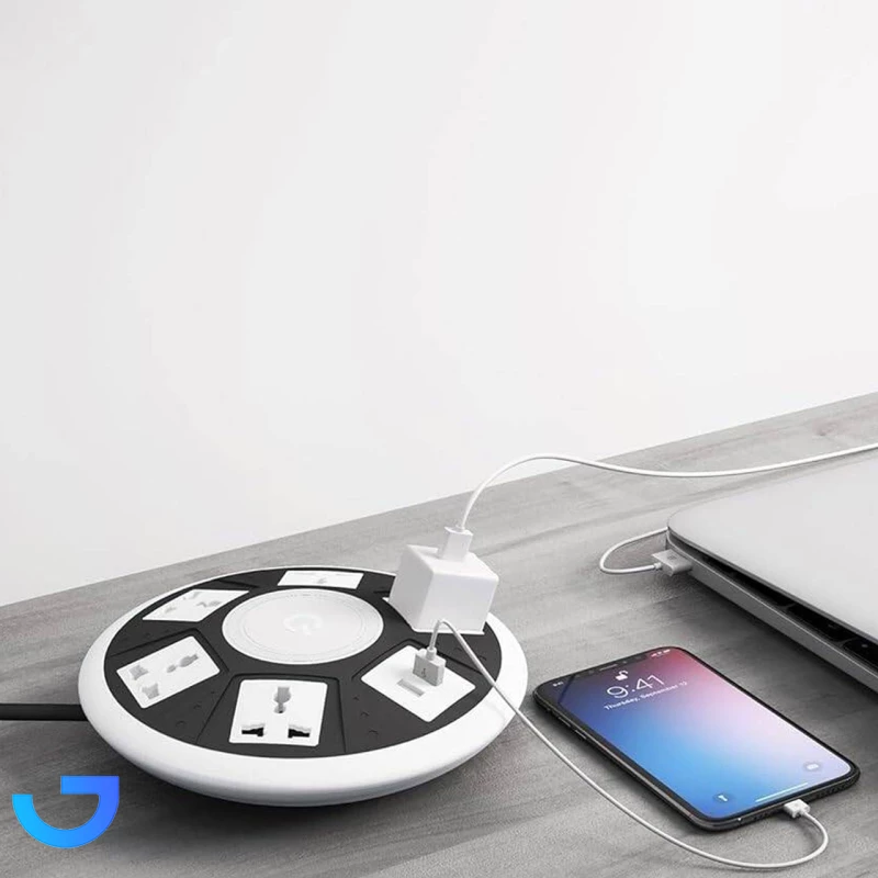 قیمت و خرید چندراهی برق گرین لاین مدل GN7N1PSKT13WH | فروشگاه آریا