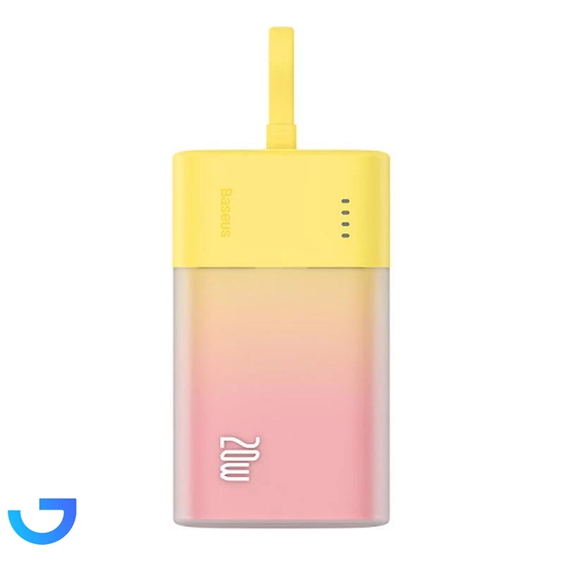 قیمت و خرید پاوربانک بیسوس مدل PPKDC05C با ظرفیت 5200 میلی آمپر ساعت با توان 20 وات و کابل تایپ سی | فروشگاه آریا